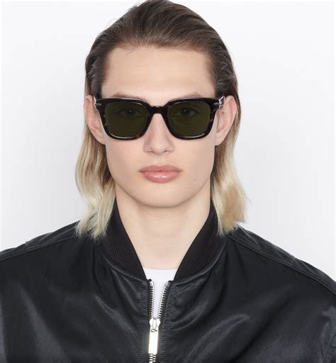 dior black suit s3i|DiorBlackSuit S10I Black Rectangular Sunglasses.